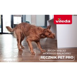 Vileda Pet Pro L Mikrofiber Kledyrshndklde