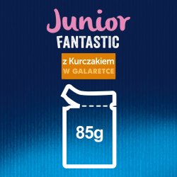 Felix Fanstastic Junior - vdfoder til katte - 85 g