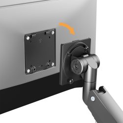 Maclean Mc-968 Dobbeltarms Skrmbeslag 17-57" 27 Kg Kraftig Robust Vesa 200X200