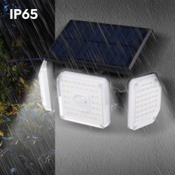 Maclean Ip65 Solar Led-Lampe Med Bevgelses- Og Skumring-Til-Daggry-Sensor