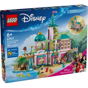 LEGO DISNEY 43267 Prinsens slot og kongelige kledyr