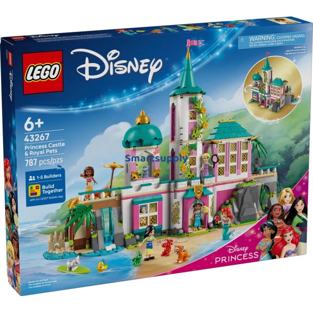 Lego Disney 43267 Princes Castle Og Kongelige Kledyr