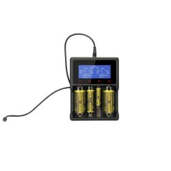 Xtar Vc4sl Batterioplader Til Lithium-Ion / Ni-Mh / Ni-Cd 18650