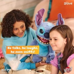 Interaktiv Maskot Wow! Stuff Disney Real Fx Stitch Puppet (Dis-1022-01)