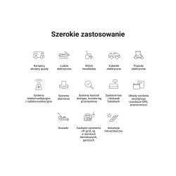 Green Cell LFPGC12V100AH UPS batteri Lithium jern fosfat (LiFePO4) 12,8 V 100 At