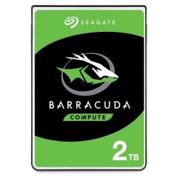 Seagate BarraCuda harddisk 2 TB 5400 RPM 128 MB 2.5" Serial ATA III (ST2000LM015)