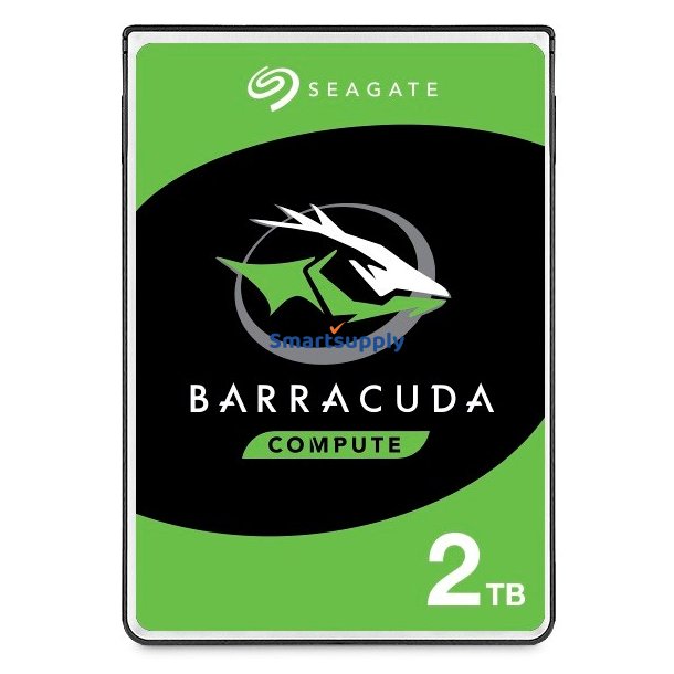 Seagate BarraCuda harddisk 2 TB 5400 RPM 128 MB 2.5" Serial ATA III (ST2000LM015)