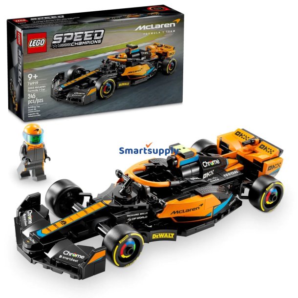 Lego Speed Champions 76919 2023 Mclaren Formel 1 Racerbil