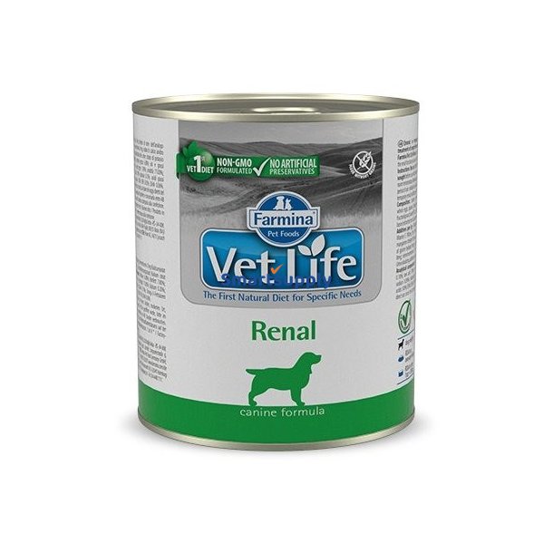 Farmina Vet Life Canine Renal - Vdfoder Til Hunde - 300 G