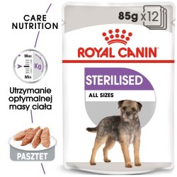 Royal Canin Ccn Sterilized Loaf - Vdfoder Til Voksne Hunde - 12X85g