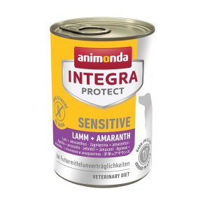 ANIMONDA Integra Protect Adult Sensitive Lamb with amaranth - vdfoder til hunde - 400g
