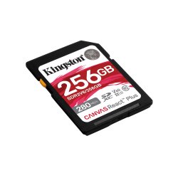 Kingston 256Gb Canvas React Plus Sdxc Uhs-Ii 280R/150W U3 V60 Til Full Hd/4K