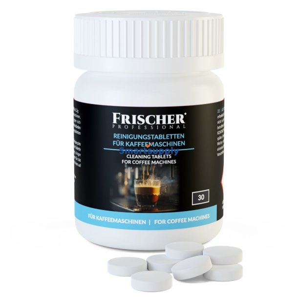 Frischer Kaffemaskine Rensetabletter 30 Stk