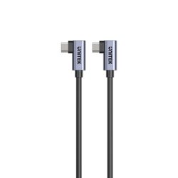 Unitek C14147abk01-1M - Usb-C 90&deg;/90&deg; Pd 100W M/M 1M
