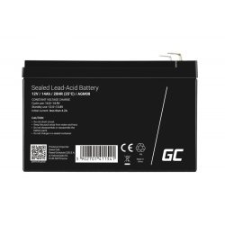 Green Cell AGM08 genopladeligt batteri Blybatterier (VRLA) 14000 mAh 12 V
