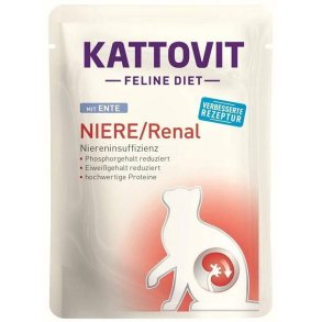 KATTOVIT Feline Diet Niere/Renal Duck - vd kattefoder - 85g