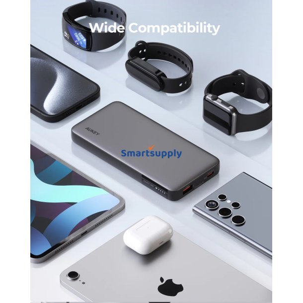 Aukey Pb-Y41 30W 10000Mah Brbar Powerbank