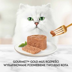 Purina Nestle Gourmet Gold - laks og kylling -85 g vdfoder til katte