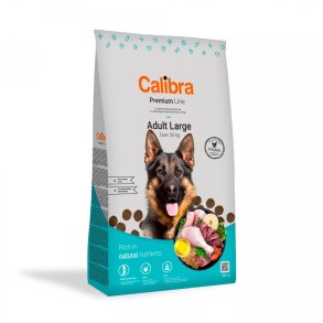 CALIBRA Dog Premium Adult Large chicken - trfoder til hunde - 12 kg