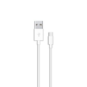 USB-kabel - USB type C 5A 5A 1m CL-126 Hvid