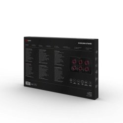 Laptop Klepude, 6 Baggrundsbelyste Blsere, 2000 Rpm, Savio Cos-01