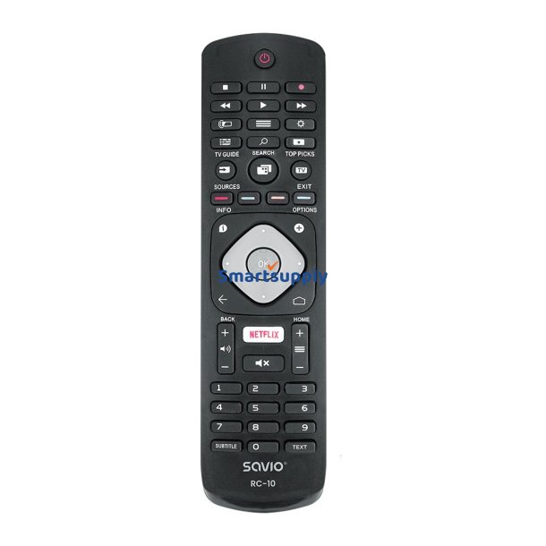 Savio TV fjernbetjening PHILIPS RC-10 Infrard TV Tryk p knapperne