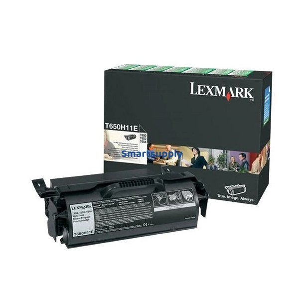 Lexmark T650/T652/T654 toner 25.000 sider original 