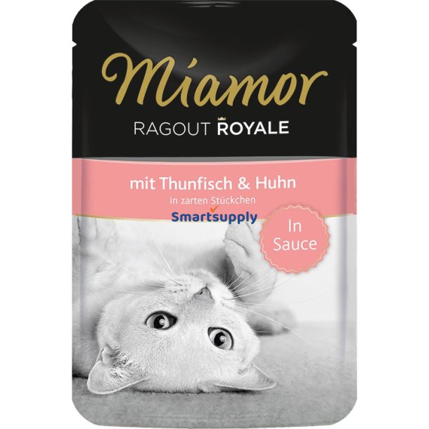 Miamor Royal Ragout I Sauce Tun Og Kylling