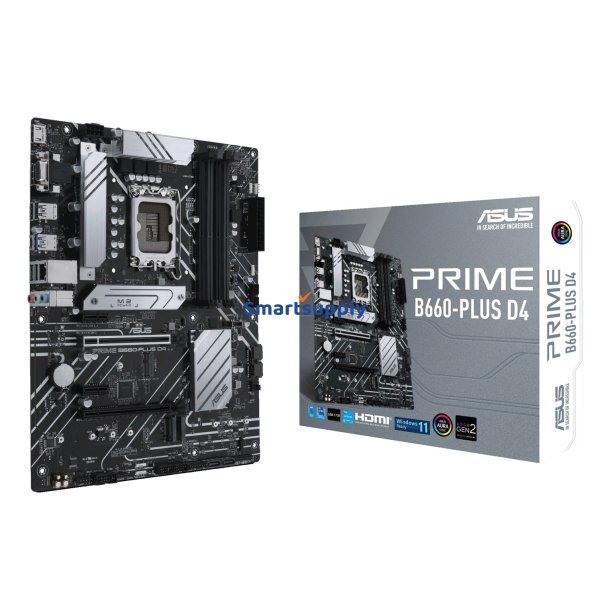 Asus Prime B660-Plus D4 Intel B660 Lga 1700 Atx