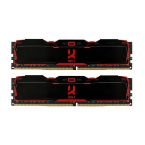 GOODRAM IRDM X 16 GB (2x8 GB) 3200 MHz CL16 RAM - IR-X3200D464L16SA/16GDC Sort