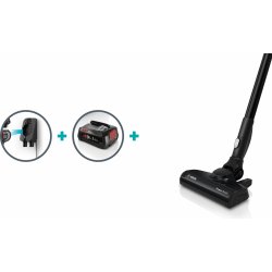 Bosch Serie 6 BBS611LAG stav stvsuger & elektrisk kost 2-in-1 stick vacuum Batteri Dry Posels 0,3 L Bl 2,5 At