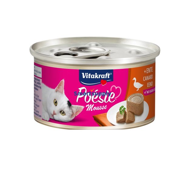 Vitakraft Po&eacute;sie Mousse And - Vdfoder Til Katte - 85G