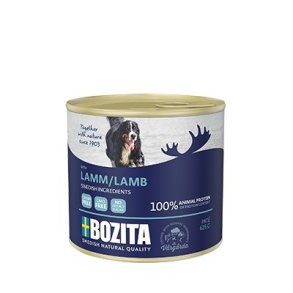 Bozita 5162 fugtig mad til hund Lam Voksen 625 g