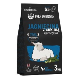 Lam Med Zucchini S - Trfoder Til Hunde - 3 Kg