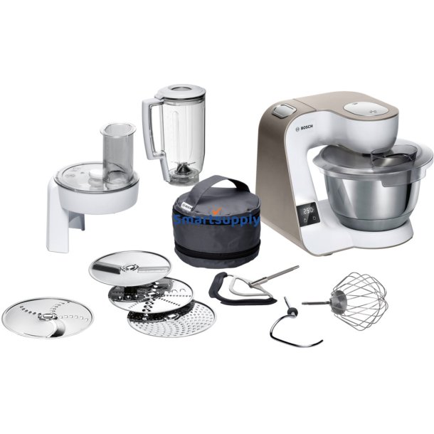 Bosch Mum5xw20 Foodprocessor 1000 W 3,9 L Hvid