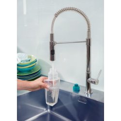 Leifheit Easy Spray Xl Moppe Mikrofiber Tr &amp; Vd Mikrofiber Grn, Hvid