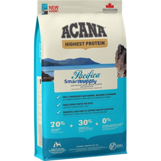 ACANA Highest Protein Pacifica - trfoder til hunde - 11,4 kg
