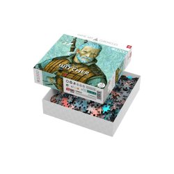 Good Loot Game Art Chronicles Puzzle: The Witcher Geralt & Vincent van Gogh (1000 elementer)