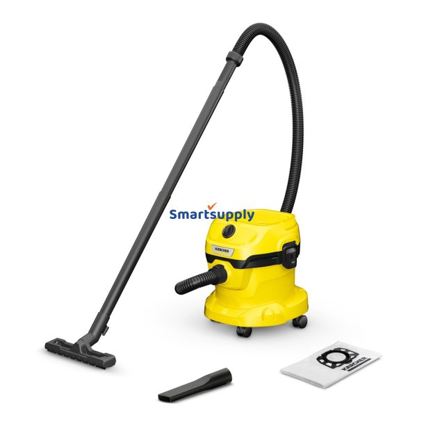 K&auml;rcher Wd 2 Plus V-12/4/18 12 L Tromlevakuum Tr &amp; Vd 1000 W Stvpose