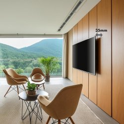 Maclean Tv Mc-419 Vgmonteringsbeslag 32"-100" Vesa 600X400 45 Kg Vip Universal Justerbart