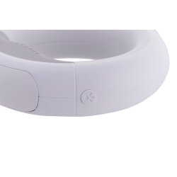 DOGGY VILLAGE Luminous Leash 3in1 MT7126 white - hundesnor - 2m