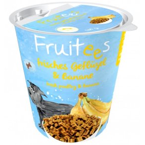 Fruitees 603500200 godbid til hund og kat Behandle Banan, Fjerkr 200 g
