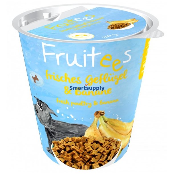 Fruitees 603500200 Hunde/Katte Godbid Banan, Fjerkr 200 G