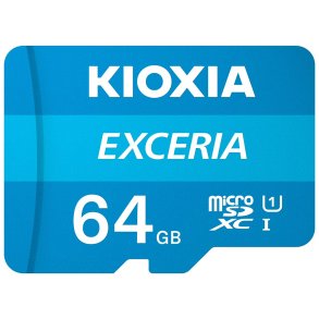 Kioxia Exceria hukommelseskort 64 GB MicroSDXC Klasse 10 UHS-I