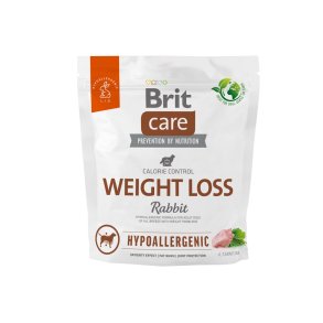 BRIT Care Hypoallergenic Adult Weight Loss Rabbit -  trfoder til hunde - 1 kg