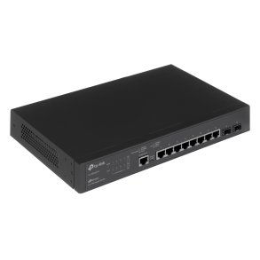 TP-LINK TL-SG3210 Administreret L2 Gigabit Ethernet (10/100/1000) Strm over Ethernet (PoE) Sort