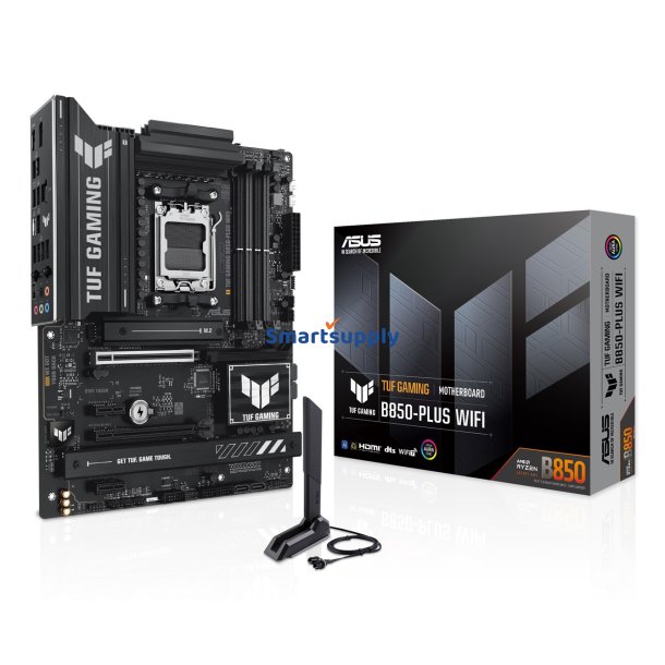 ASUS TUF GAMING B850-PLUS WIFI AMD B850 Sokkel AM5 ATX