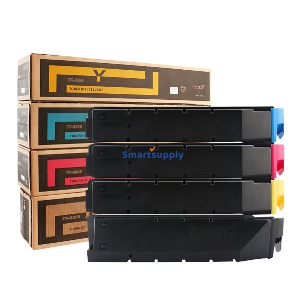Kyocera Toner 4 stk TK-8505 CMYK - kompatibel rabatpakke