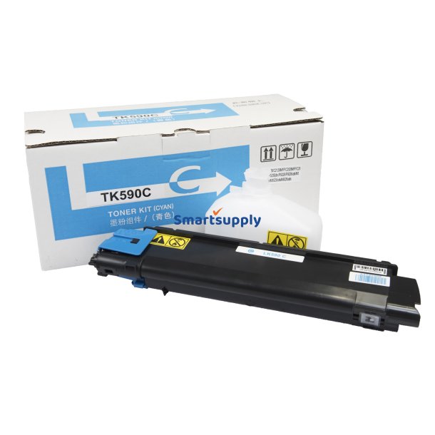 Kyocera Toner TK590C / 1T02KVCNL0 Cyan - kompatibel