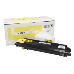 Kyocera Toner TK590Y / 1T02KVANL0 Gul - kompatibel